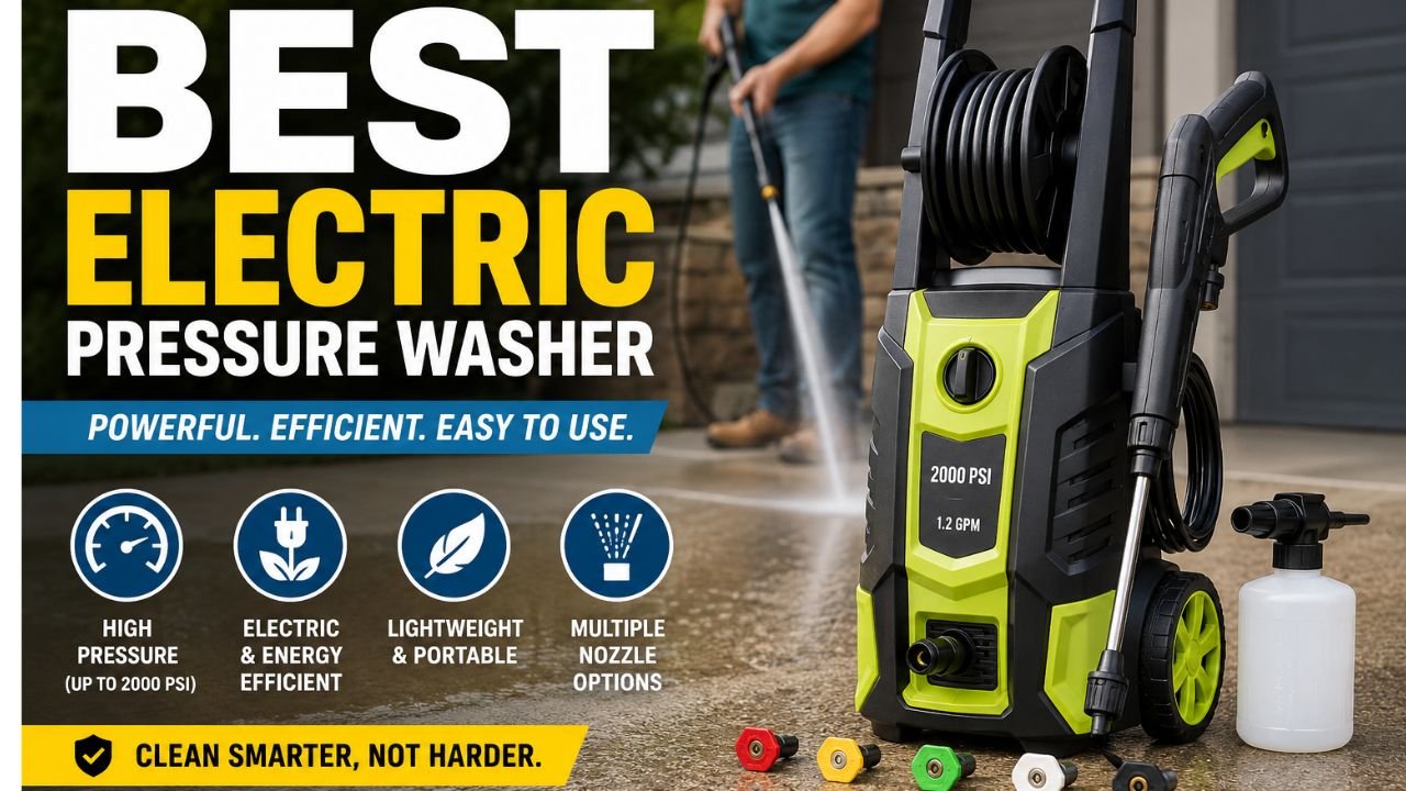 best electric pressure washer